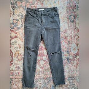 Madewell 9" Mid-Rise Skinny Jeans in Lunar Wash: TENCEL™ Denim Edition